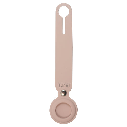Ciondolo protettivo per Apple AirTag - Rosa sabbia