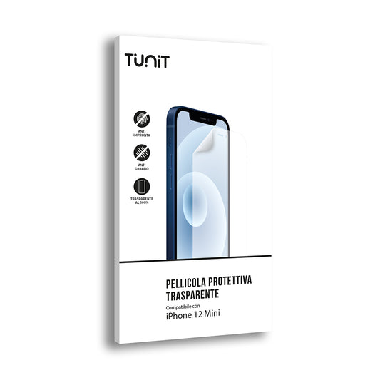 Pellicola trasparente per iPhone 12 mini