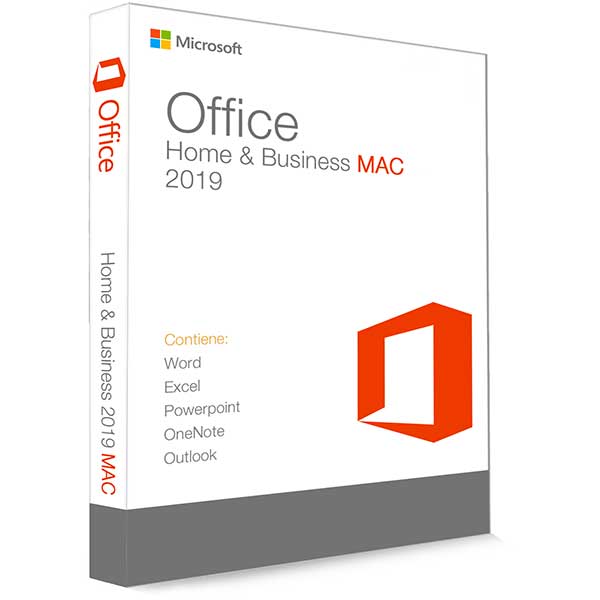 MS Office Home Business 2019 per Mac