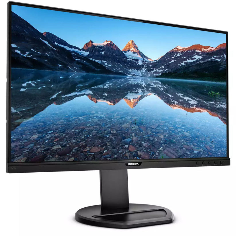 Monitor B-Line LCD con Sistema Docking USB-C - 24" Full HD