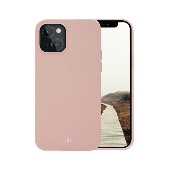 Custodia Monaco in Plastica Riciclata per iPhone 13 Pro Max - Rosa Sabbia
