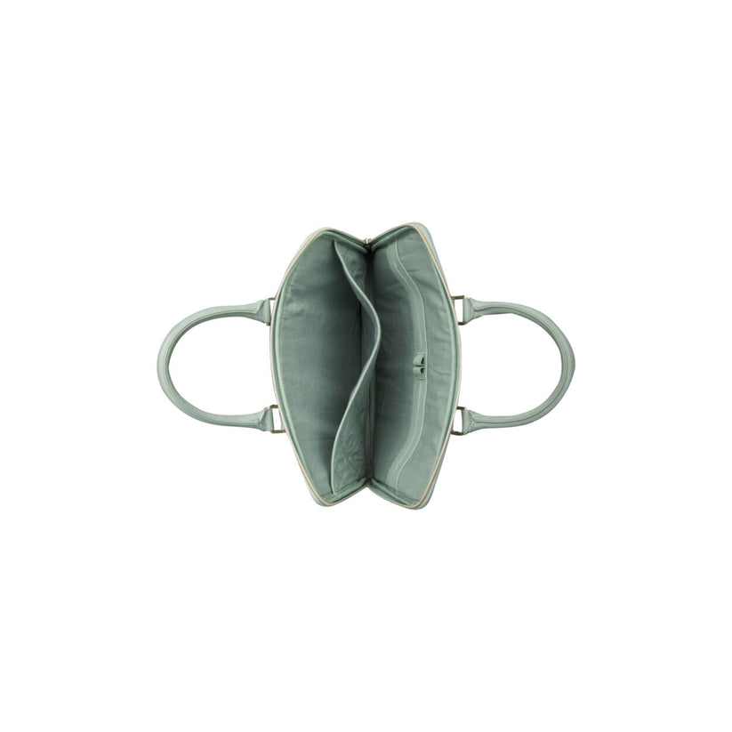 Borsa in Pelle per Macbook Pro ed Air 13" - Modello Roma - Verde