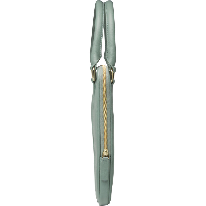 Borsa in Pelle per Macbook Pro ed Air 13" - Modello Roma - Verde