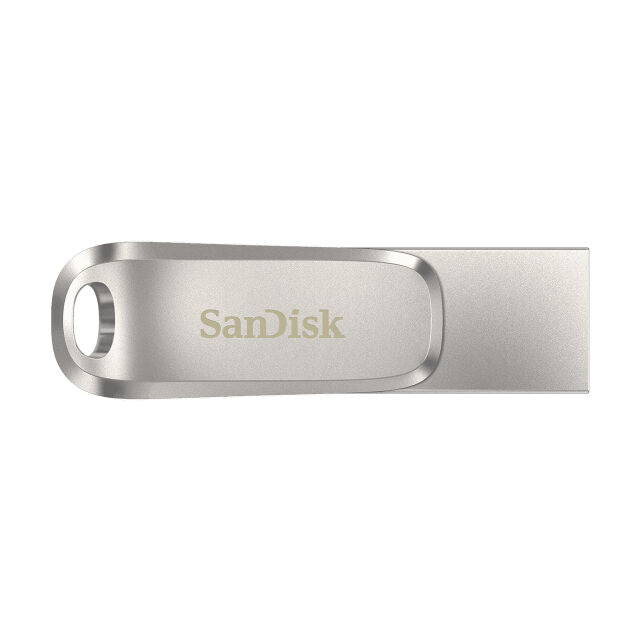 Chiavetta USB SanDisk Ultra Dual Drive Luxe USB-C - 64GB - Argento