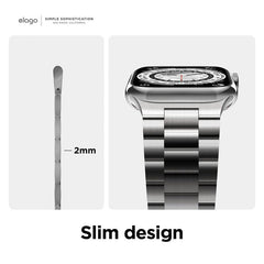 Cinturino Apple Watch Acciaio Inossidabile 40/41mm - Colore Oro Rosa