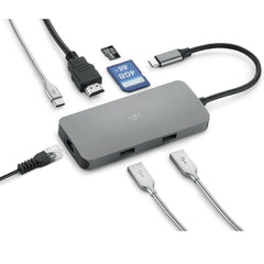 Cluster Adattatore multiplo USB-C (7 porte) per MacBook e iPad
