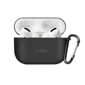 Custodia in silicone per Airpods Pro 2 - Nero