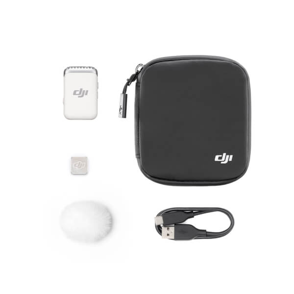 DJI Mic 2 (1 TX Pearl White)
