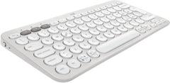 Tastiera Bluetooth Pebble Keys 2 K380s - Bianco