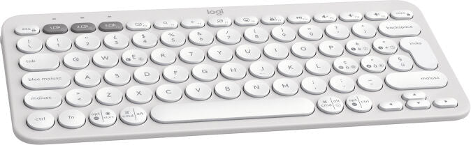 Tastiera Bluetooth Pebble Keys 2 K380s - Bianco