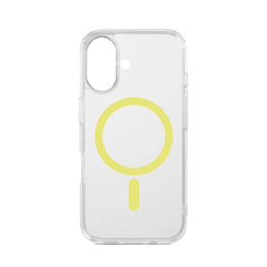 Custodia Frozen con magnete per iPhone 16 - Lime