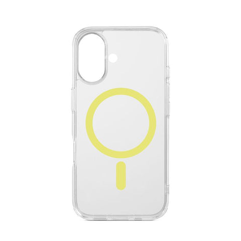 Custodia Frozen con magnete per iPhone 16 - Lime