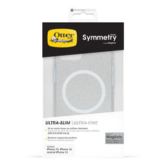 Custodia Symmetry Clear MagSafe per iPhone 16e e iPhone 15/14/13 - Glitter trasparente