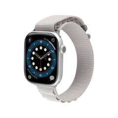 aiino Vertical - Cinturino Beige per Apple Watch Series 4-10 con cassa 44-49mm