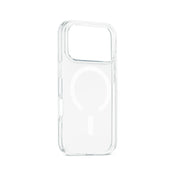 Custodia trasparente con magnete bianco per iPhone 17 Pro Max