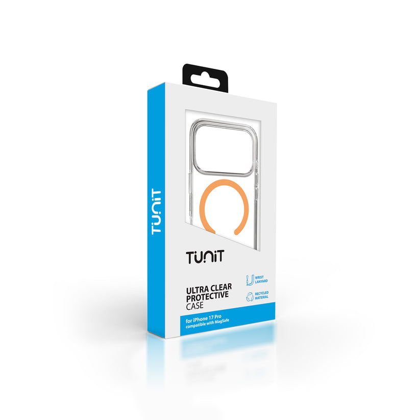 Custodia trasparente con magnete pesca per iPhone 17 Pro