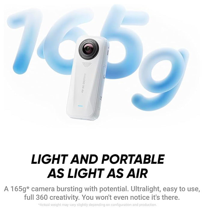 Insta360 X4 Air Starter Bundle Arctic White