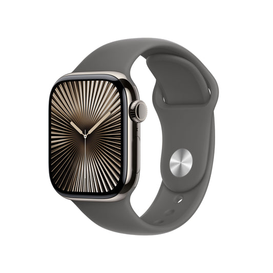 Apple_Watch_Series_10_42mm_LTE_Natural_Titanium_Sport_Band_Stone_Gray_PDP_Image_Position_1__ITIT