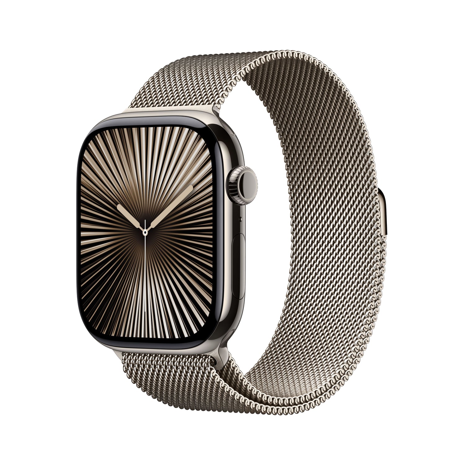 Apple_Watch_Series_10_46mm_LTE_Natural_Titanium_Milanese_Loop_Natural_PDP_Image_Position_1__ITIT