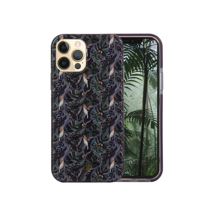 Custodia Capri per iPhone 13 Pro di dbramante1928 verde foresta pluviale