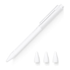 Custodia bianca con clip per Apple Pencil 2a generazione