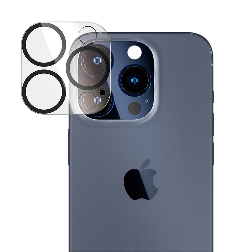 Vetrino protettivo per la fotocamera di iPhone 15 Pro e 15 Pro Max