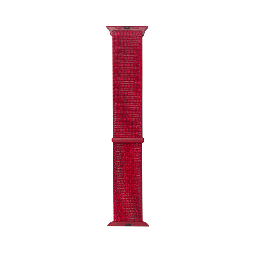 Cinturino Tunit in nylon per Apple Watch 38/40/41/42mm - Rosso