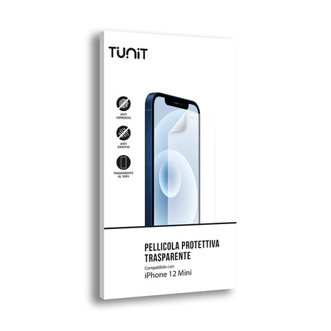 Pellicola trasparente per iPhone 12 mini